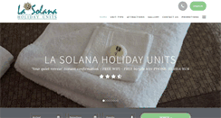 Desktop Screenshot of lasolanaholidays.com.au